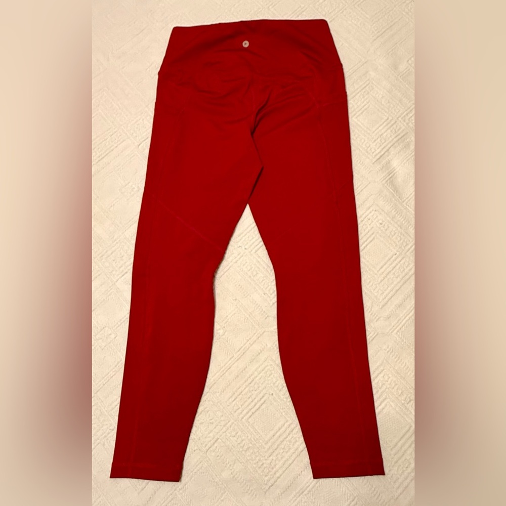 90 Degree by Reflex leggings- large - dark red- Excellent condition- Gently used - Picture 4 of 8